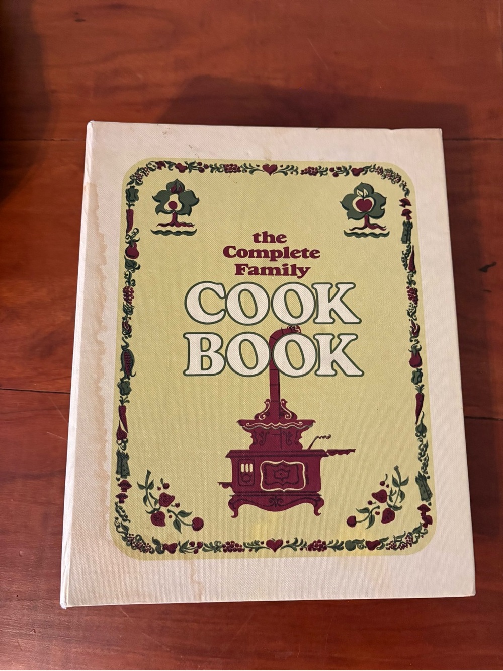 Vintage 1969 Complete Family Cook Book Curtin 3 Ring Binder